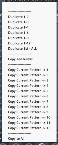 EP Options Menu